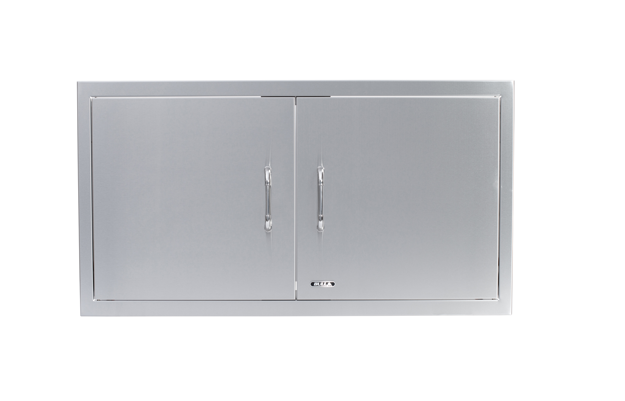 Bull 38-Inch Stainless Steel Double Doors with Reveal Design