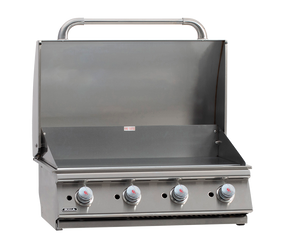 Bull 30" Commercial Stainless Steel Griddle Drop-In, 4 Burners, 60,000 BTUs