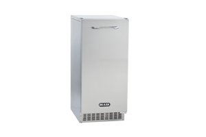 Bull Outdoor Commercial Ice Maker 15" Stainless Steel, 62lbs Capacity