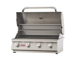 Bull 30" Outlaw Drop-In Grill NG - 4 Burners, 60,000 BTUs, Stainless Steel