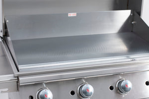 Bull 30" Griddle Complete Cart, NG Gas, Stainless Steel (92009, 45551)