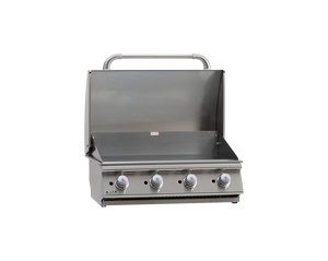 Bull 30" Commercial Stainless Steel Griddle Drop-In, 4 Burners, 60,000 BTUs