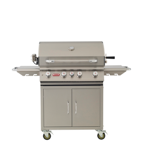 Bull Angus Complete Cart LP - 30" Gas Grill with Infrared Burner, 75,000 BTUs, Stainless Steel