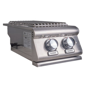 Buck Stove Double Side Burner for the Buck Grill Gas Head [LP]