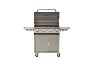 Bull Outlaw Complete Cart LP - 30" Gas Grill, 60,000 BTUs, Stainless Steel