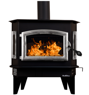 Buck Stove Bay Series Model 81 - Non-Catalytic Wood Stove with Blower (13,800-59,500 BTU)