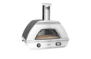 Bull Dual Fuel Countertop Pizza Oven NG - Gas/Wood, 900°F, Bluetooth Thermometer