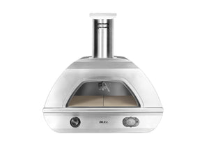 Bull Dual Fuel Countertop Pizza Oven NG - Gas/Wood, 900°F, Bluetooth Thermometer