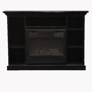 Buck Stove 1127 Prestige Combo: 11,000-25,000 BTU Heater & 37”L Prestige Mantel