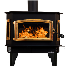 Buck Stove Bay Series Model 81 - Non-Catalytic Wood Stove with Blower (13,800-59,500 BTU)